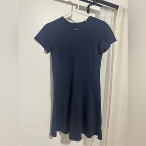 Uniqlo - Navy blue midi dress